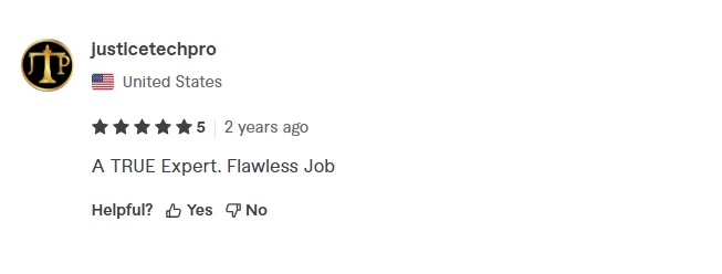 transcription testimonial 5